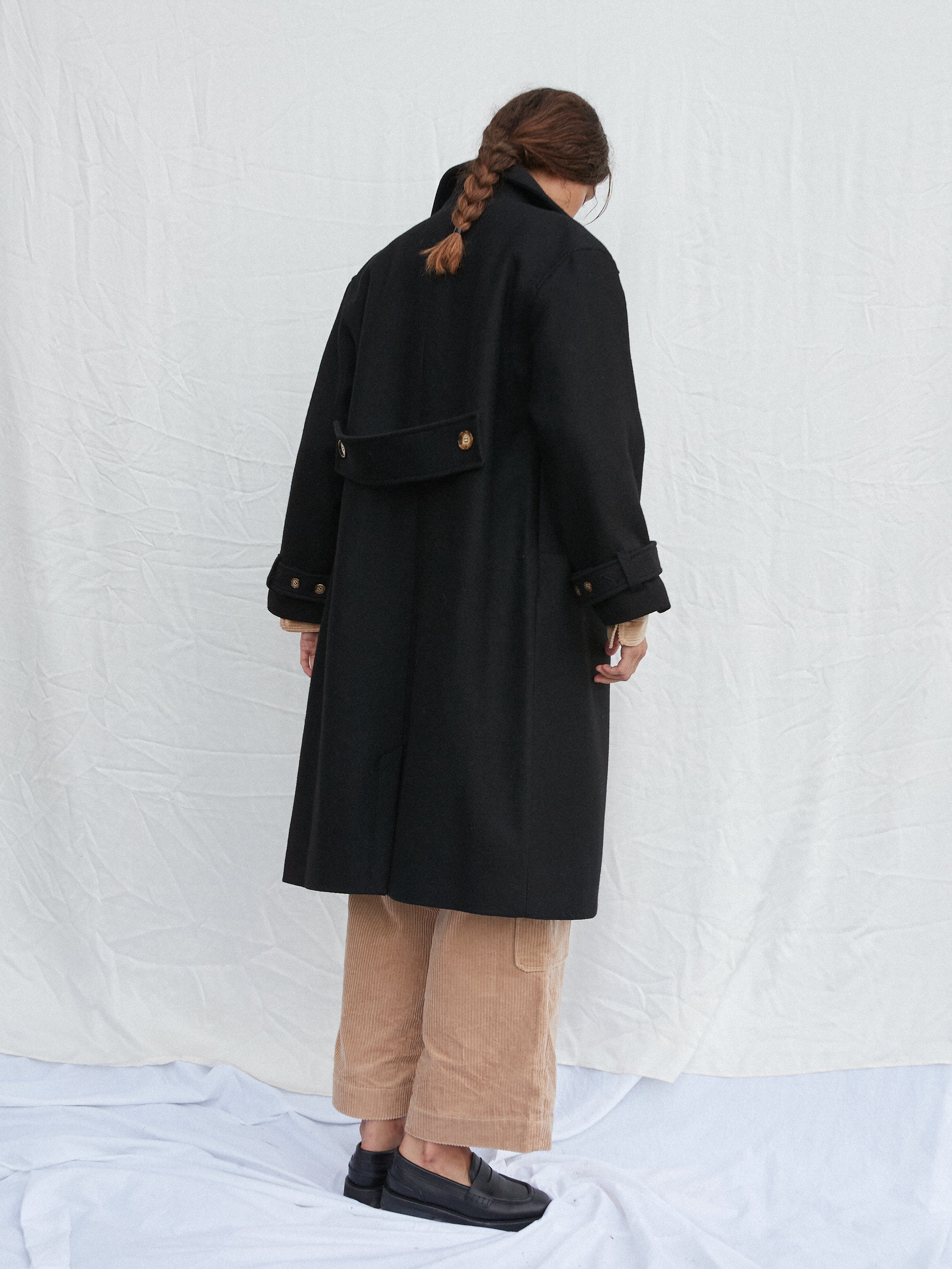 Esmer Wool Black Coat