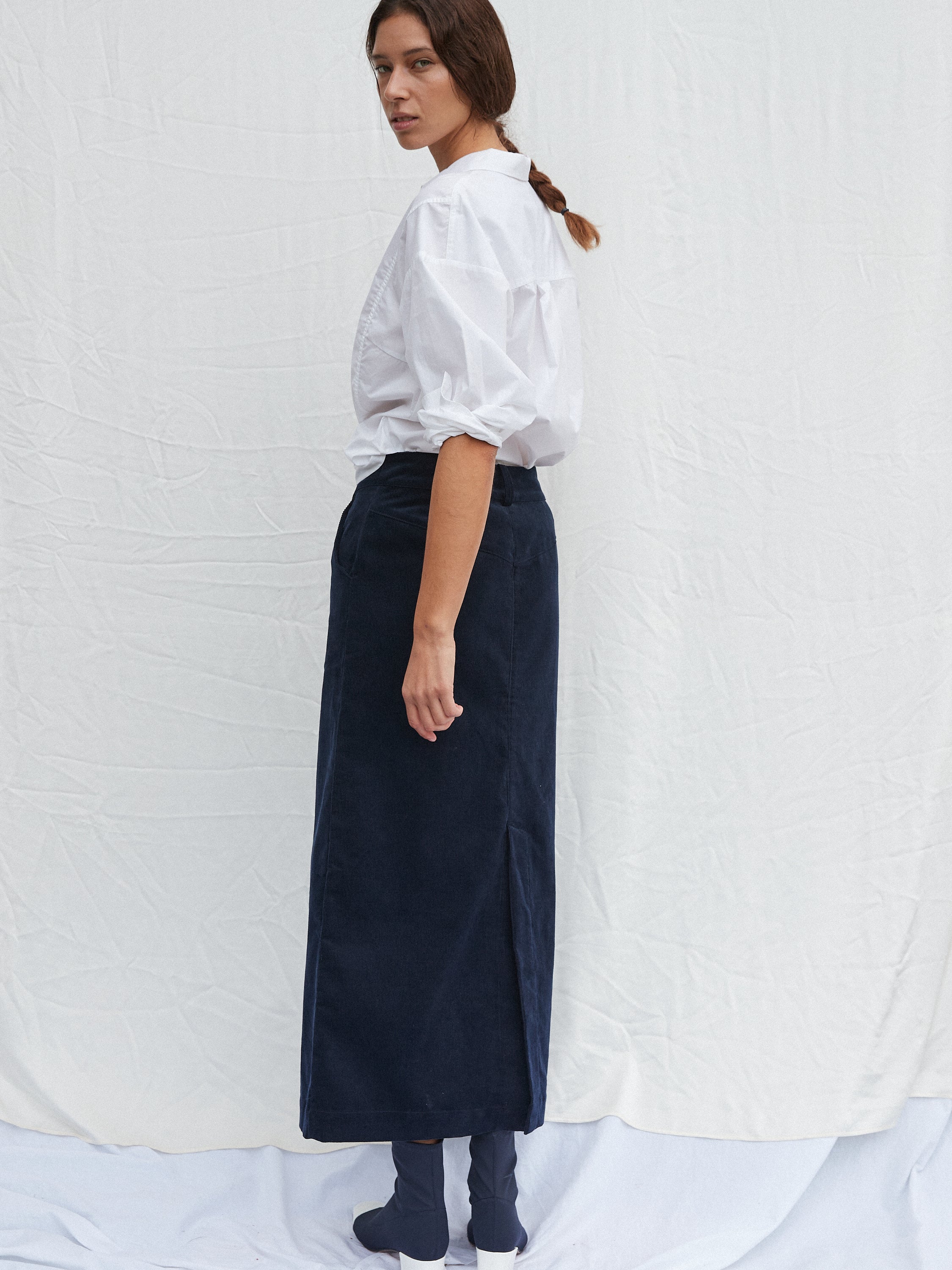 Frances Corduroy Maxi Skirt