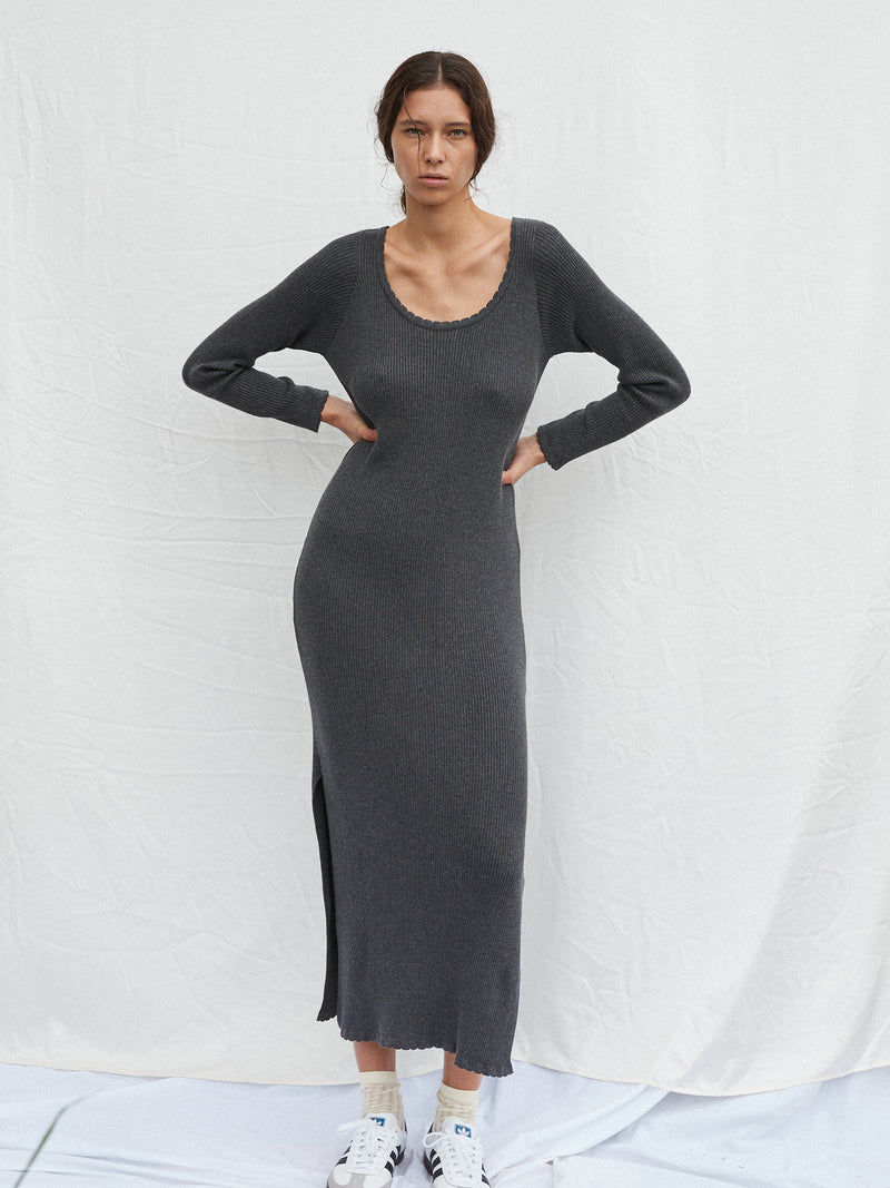 Ellinor knit long dress