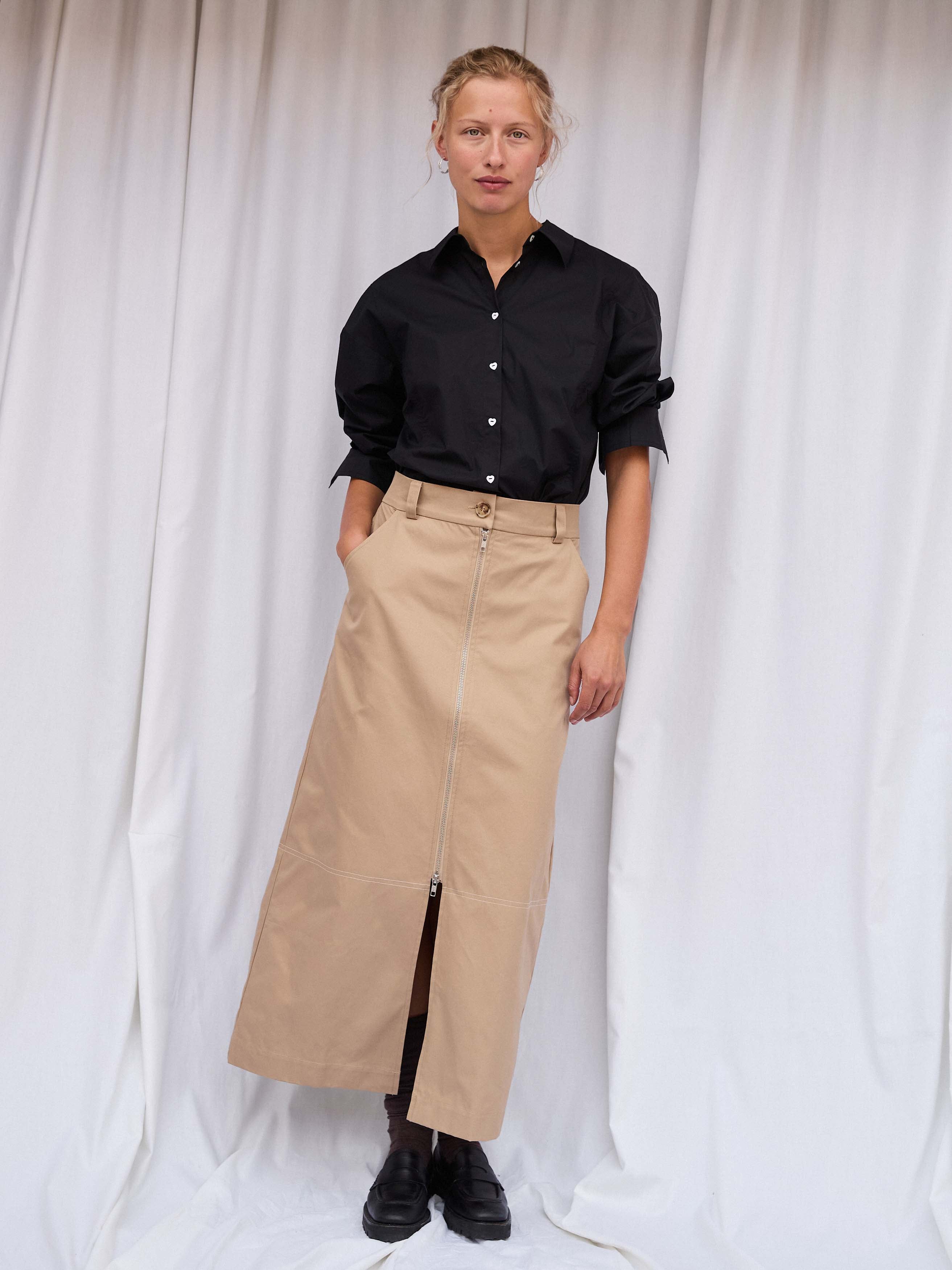 Ida Sand Long Skirt