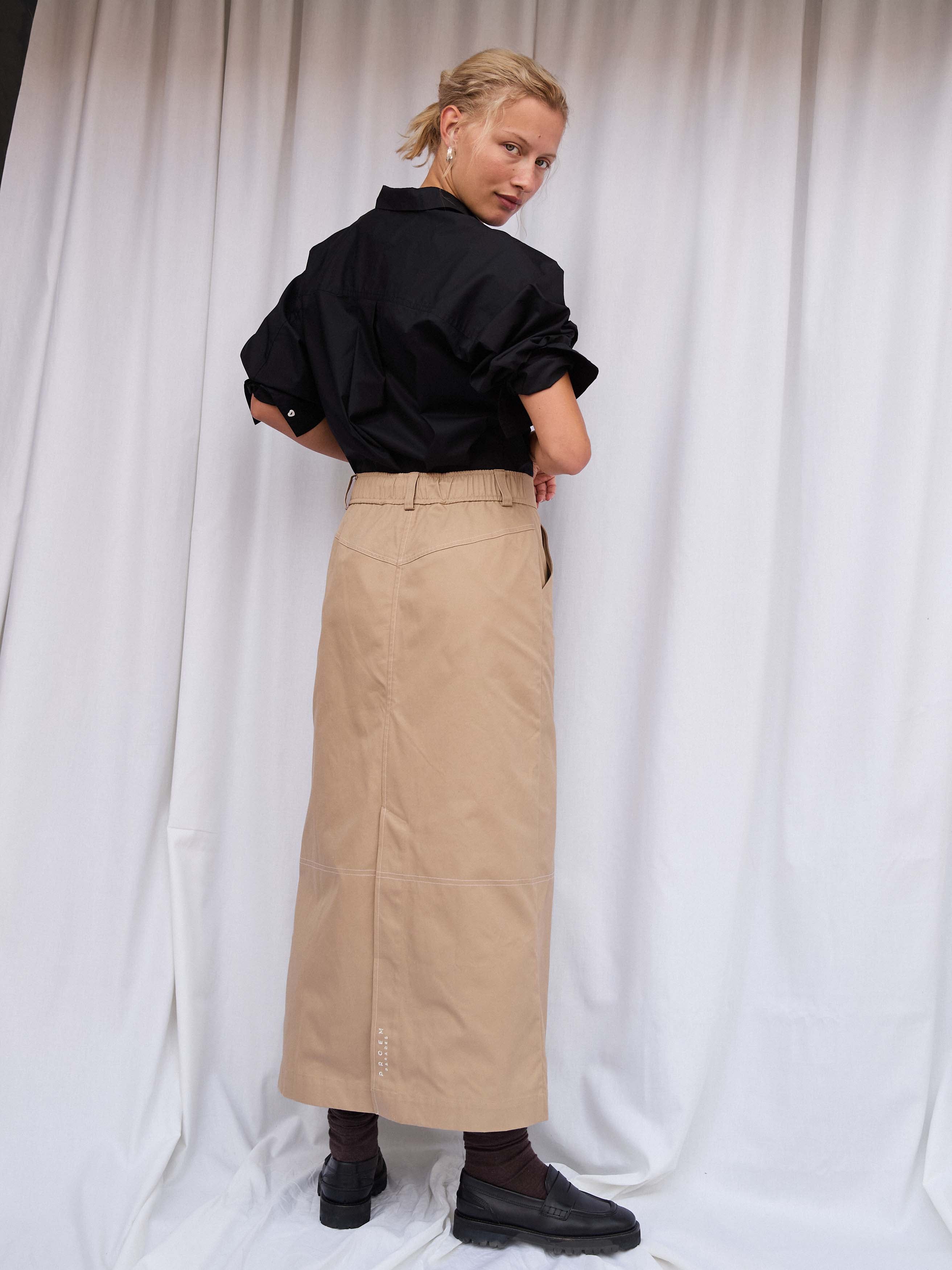 Ida Sand Long Skirt