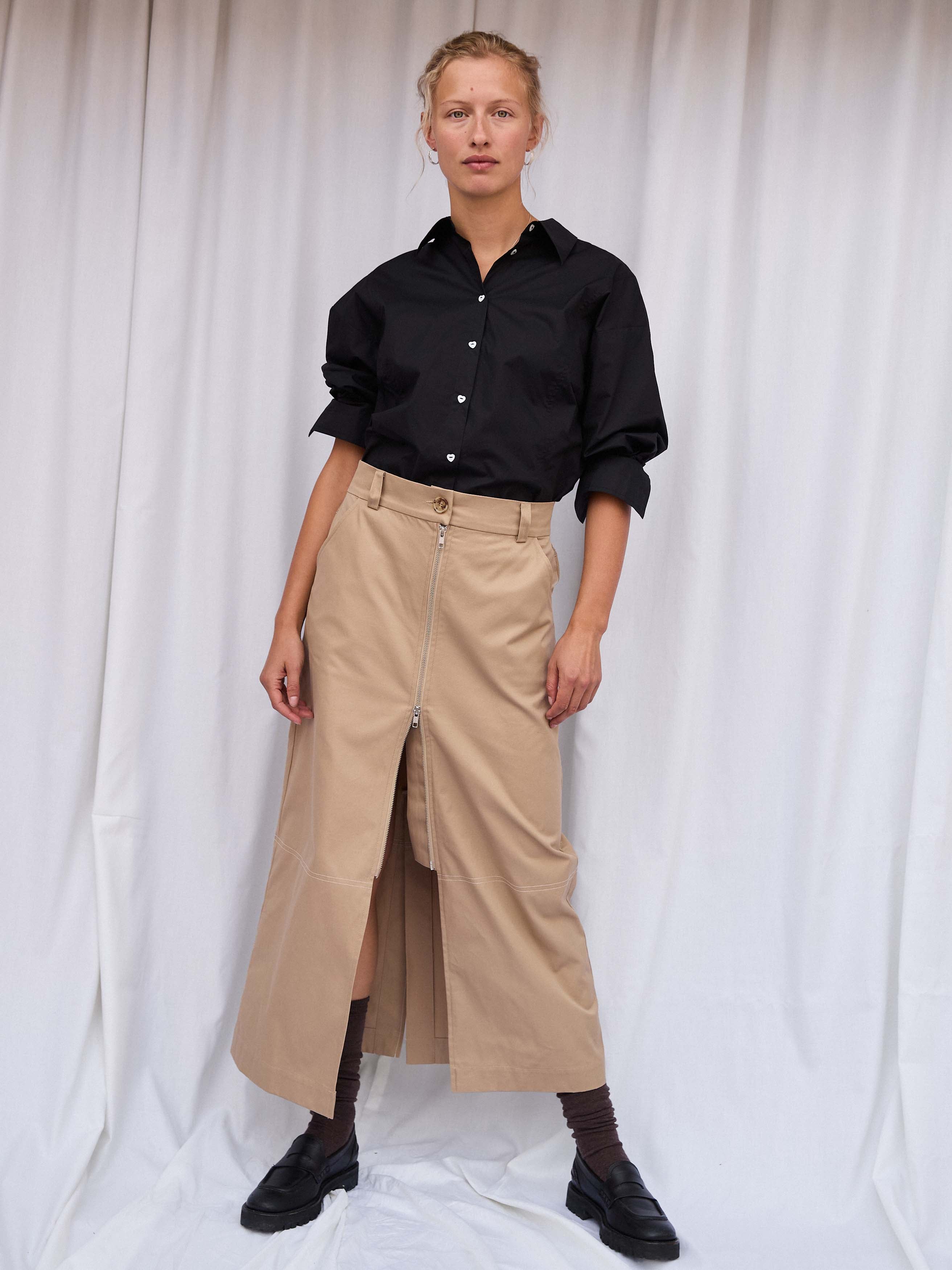 Ida Sand Long Skirt