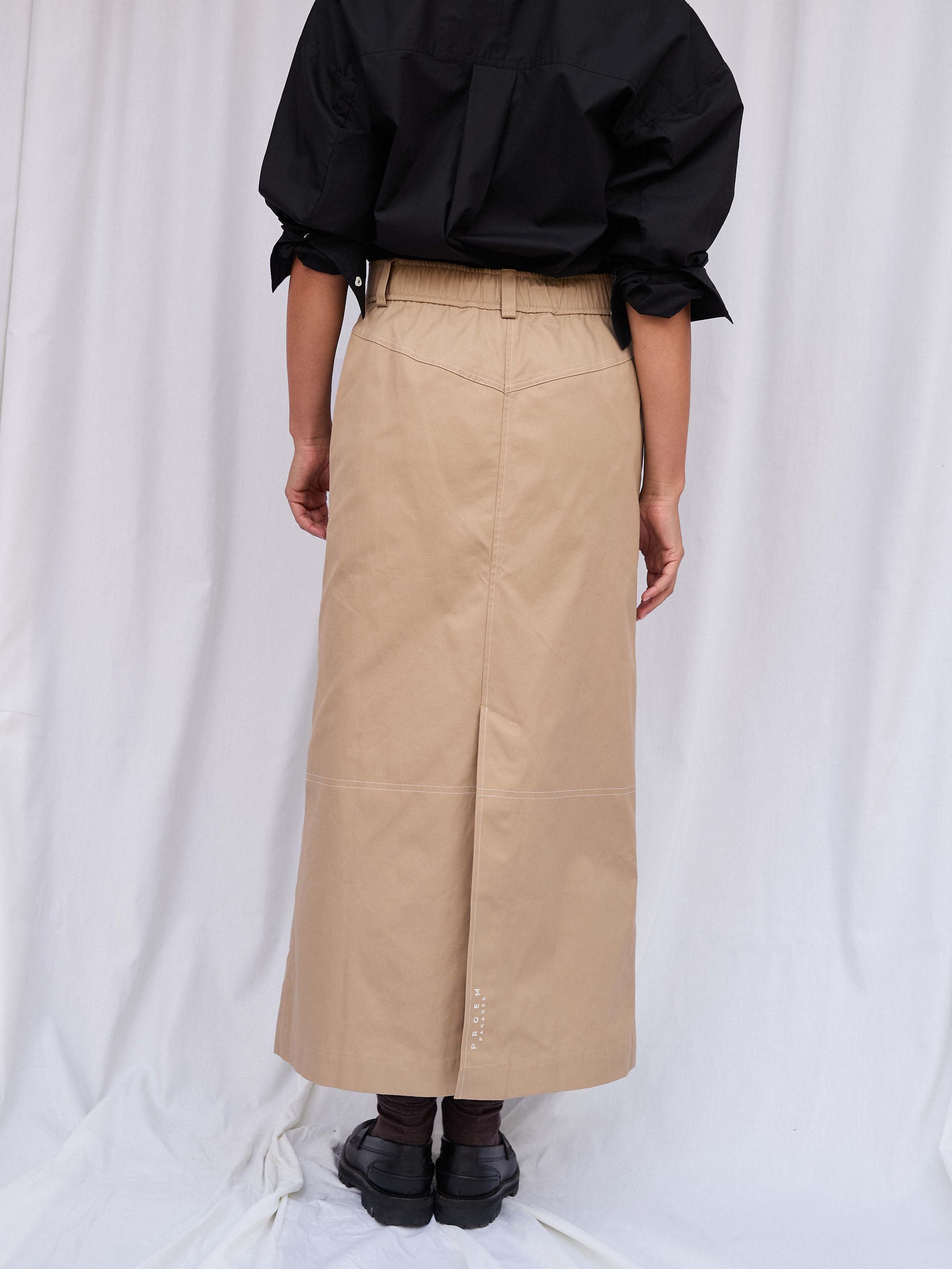 Ida Sand Long Skirt