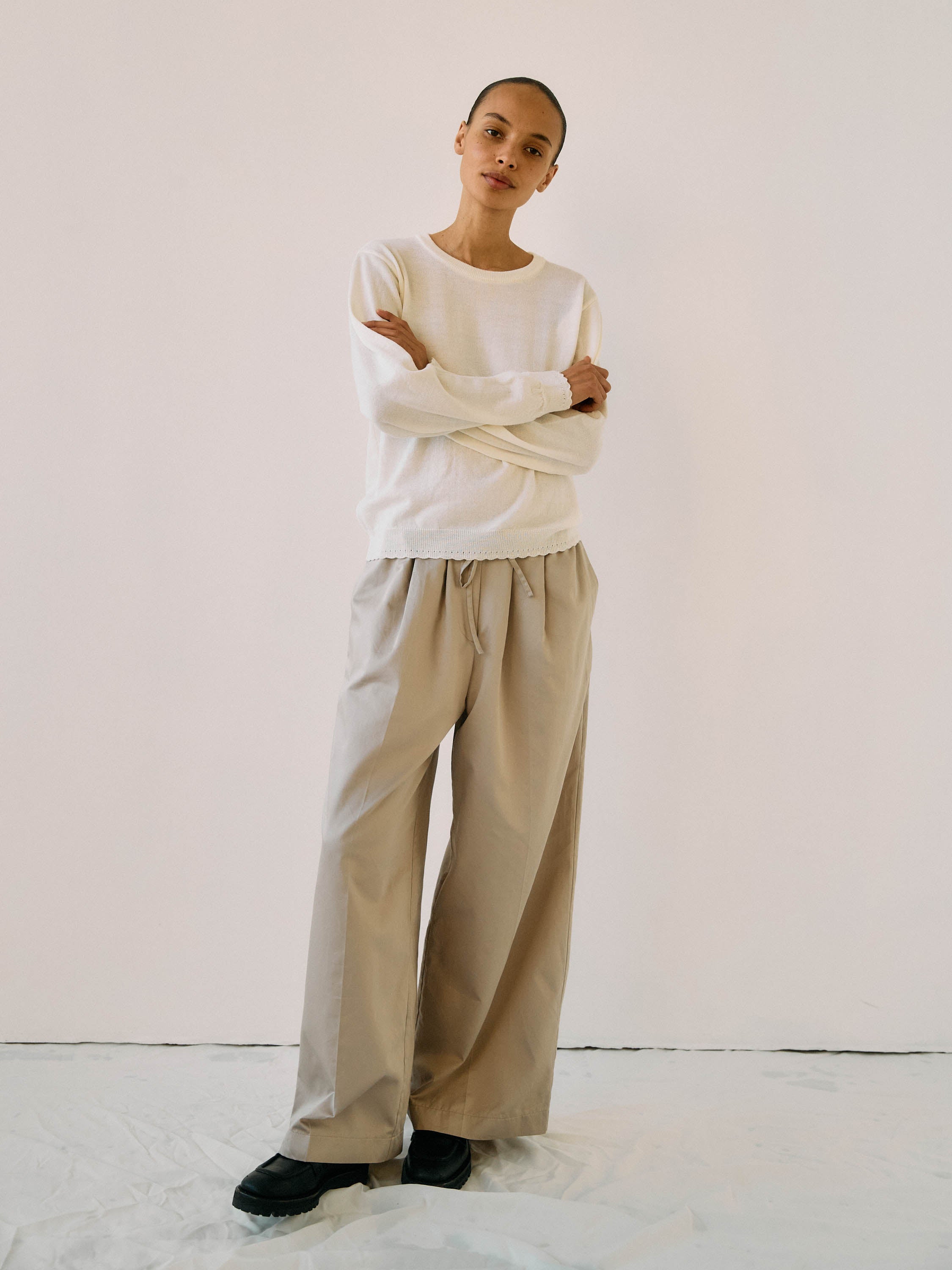 Nola Sateen Trousers