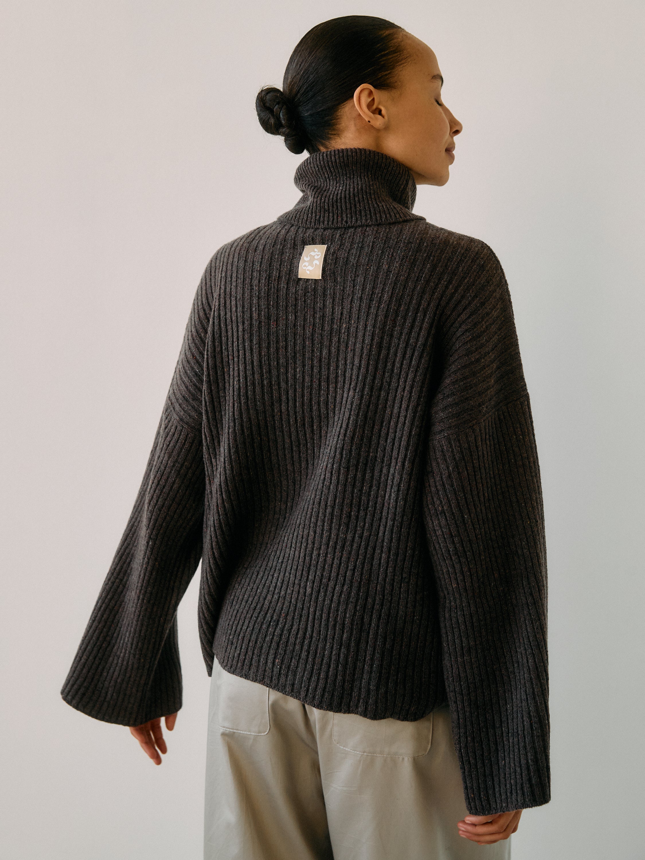 Ellen Cashmere T-Neck Sweater