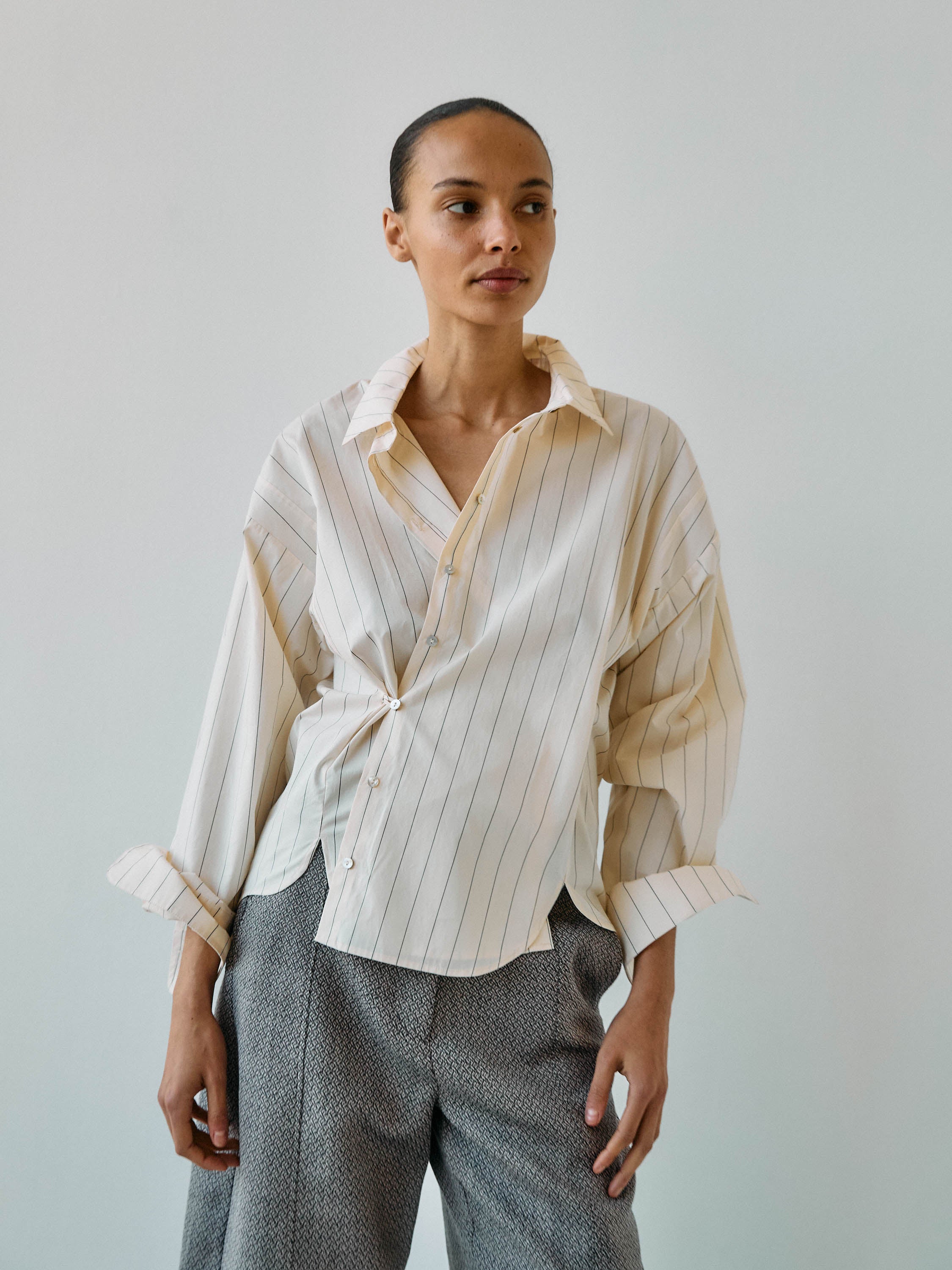 Beatrice Pinstripe Shirt