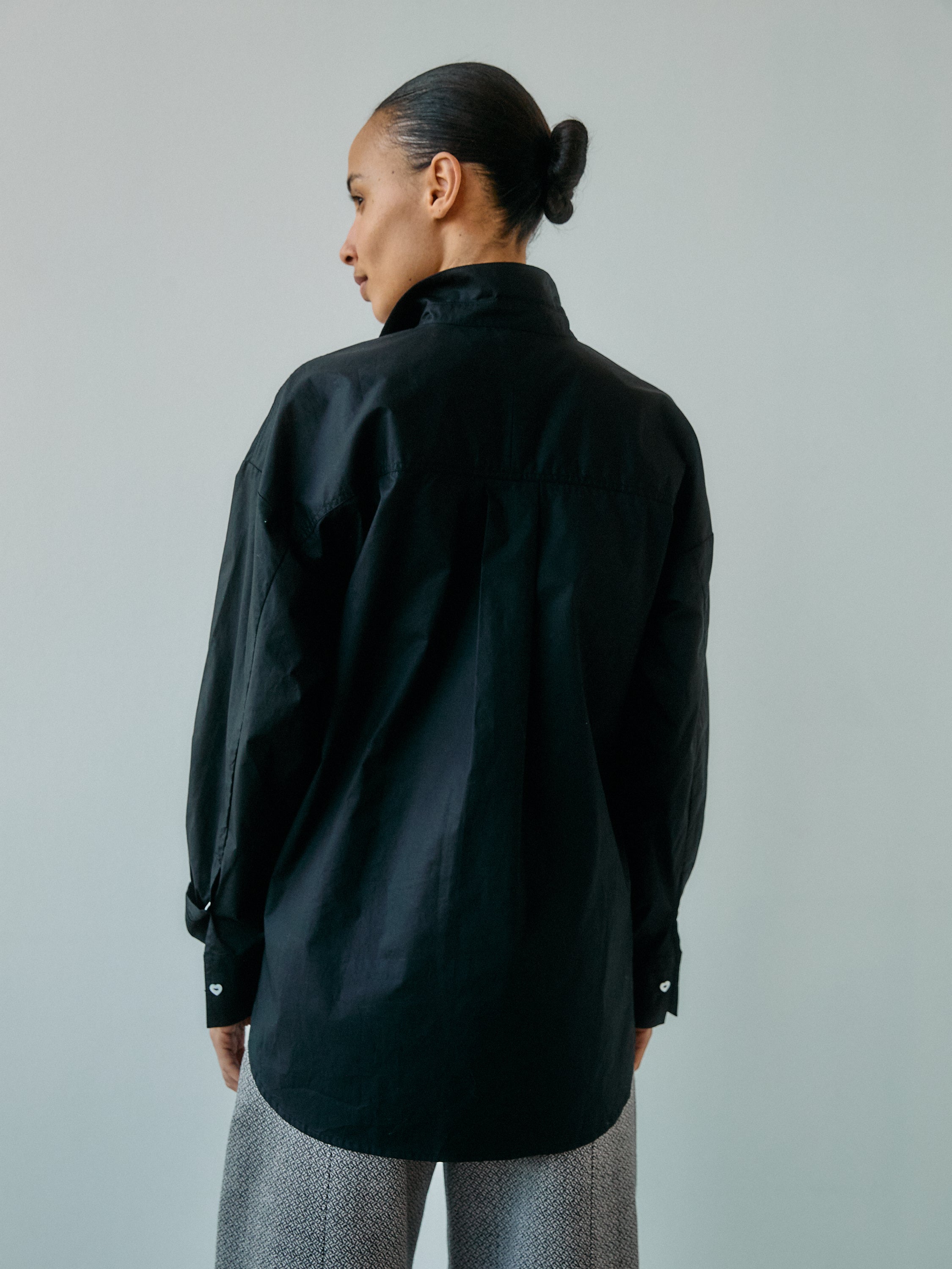 Dagmar Heart Black Shirt