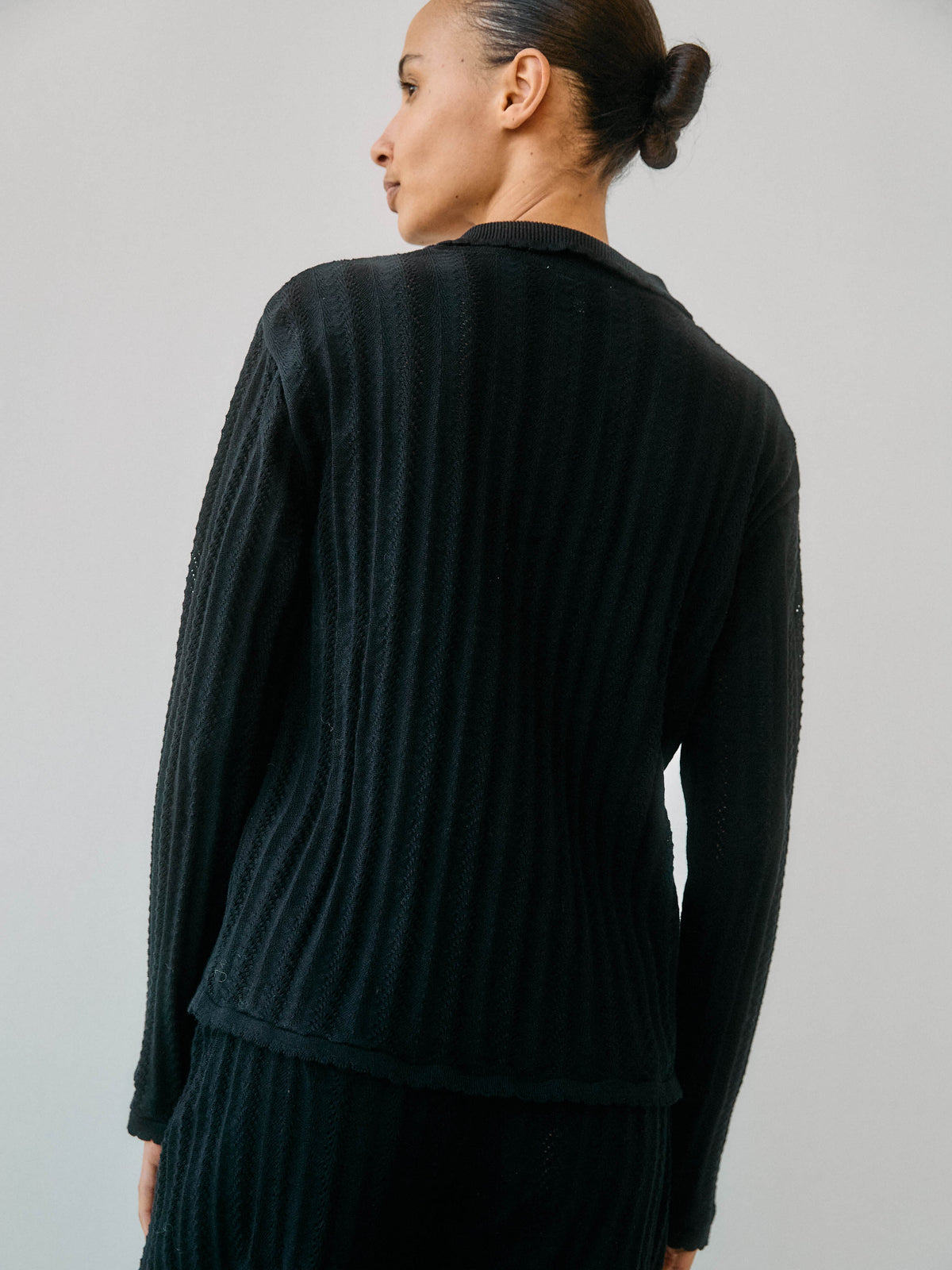 Georg LS Polo・Black