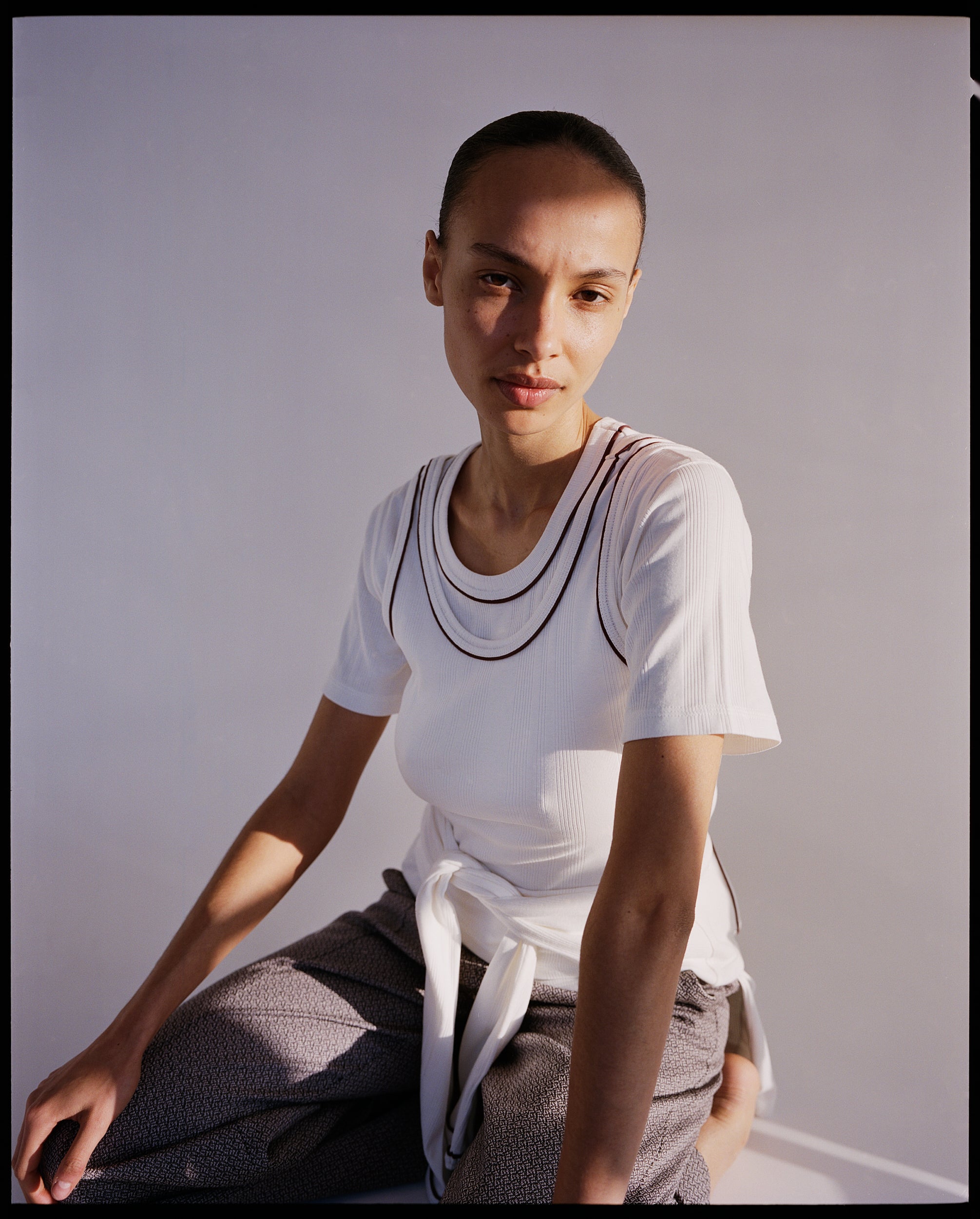 Claire Black Top