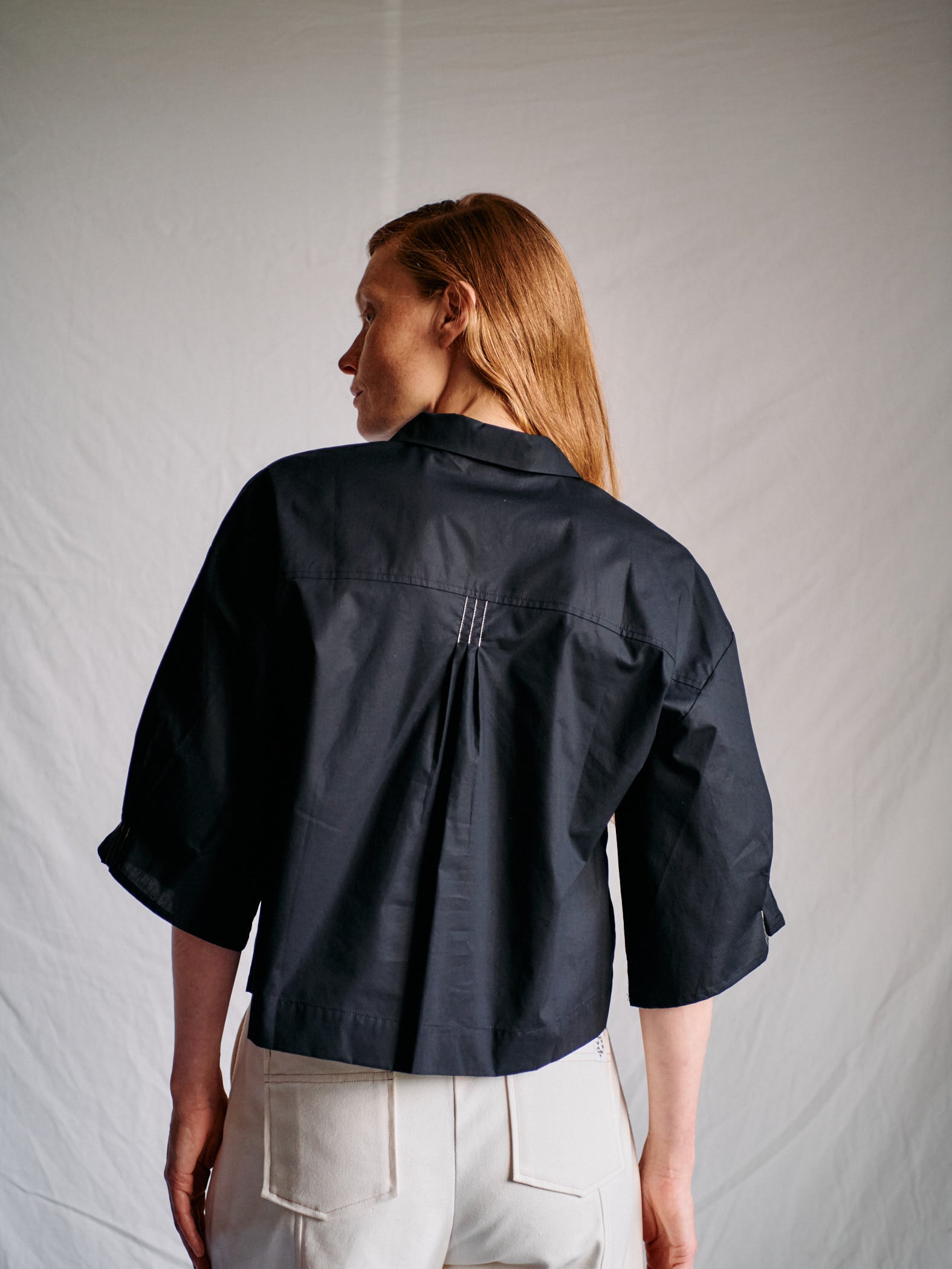 Eloise Short  Black Shirt