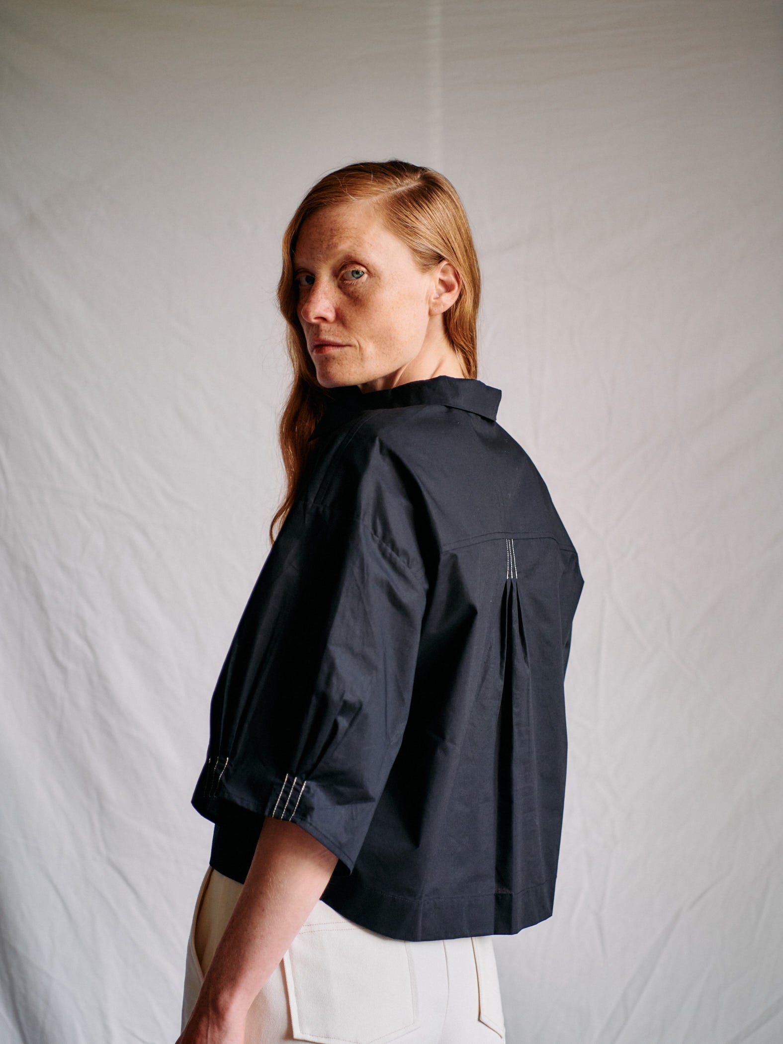 Eloise Short  Black Shirt