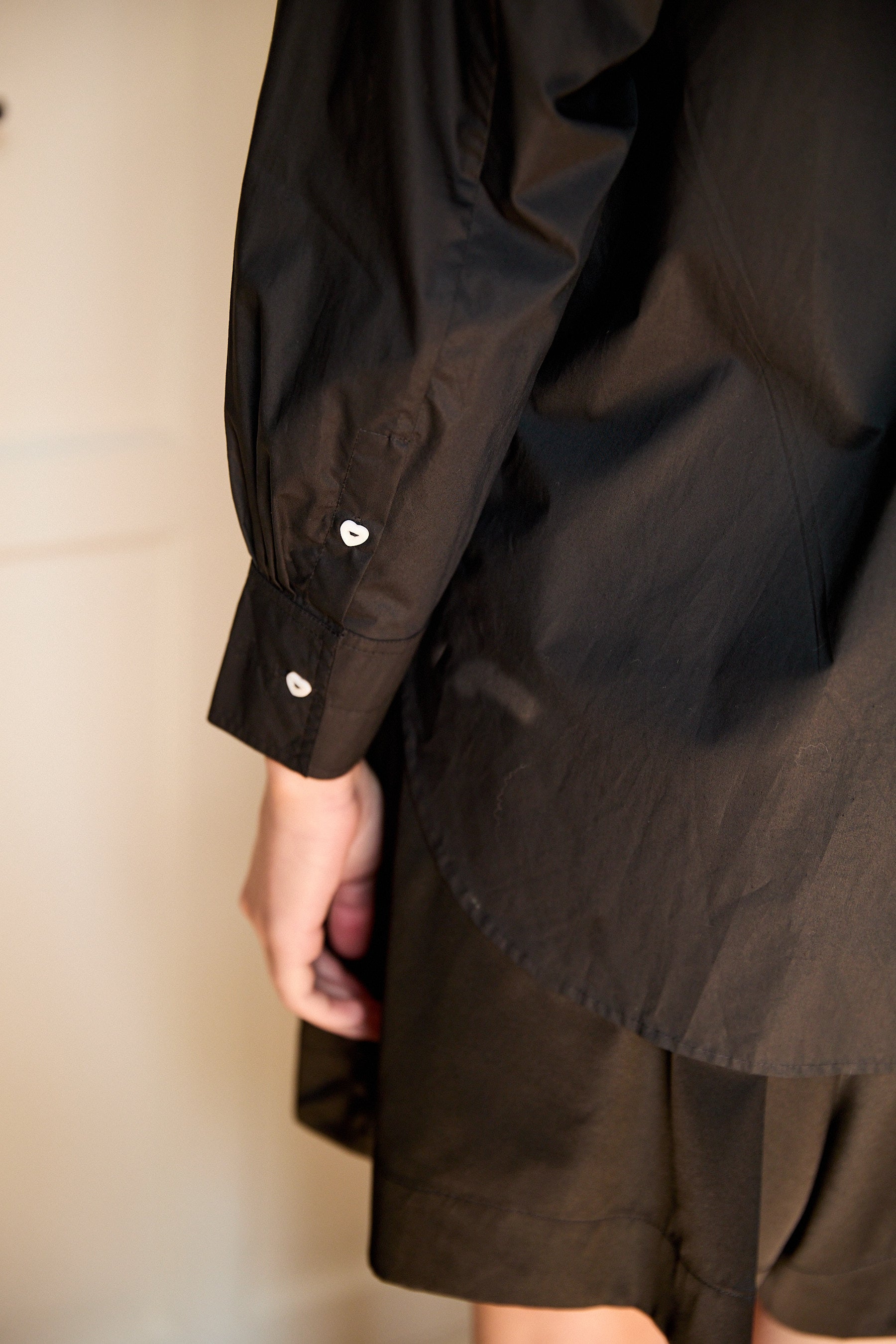 Dagmar Heart Black Shirt