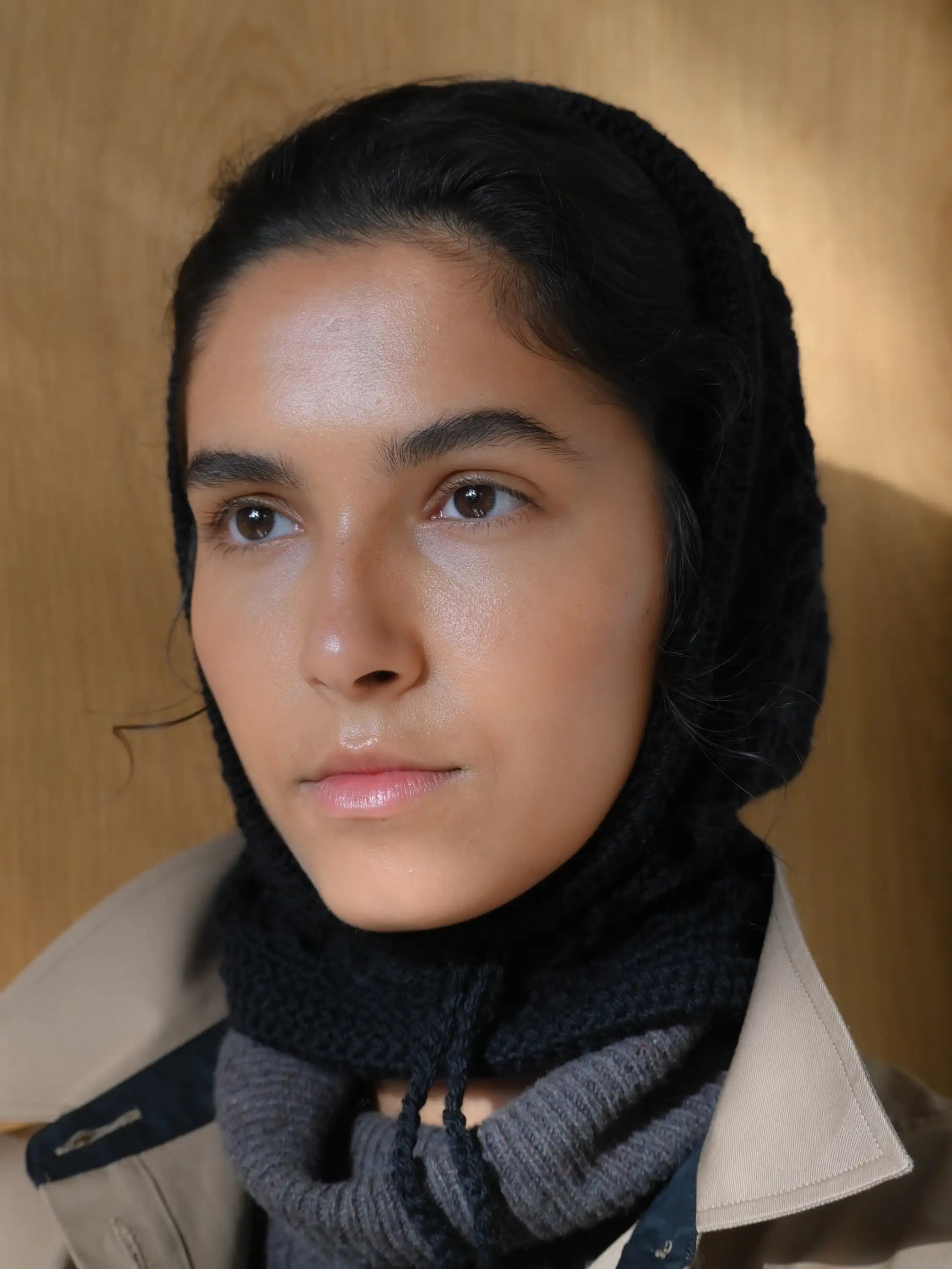 Crystal Crochet Bonnet - Pattern & Yarn Package - Color Liquorice