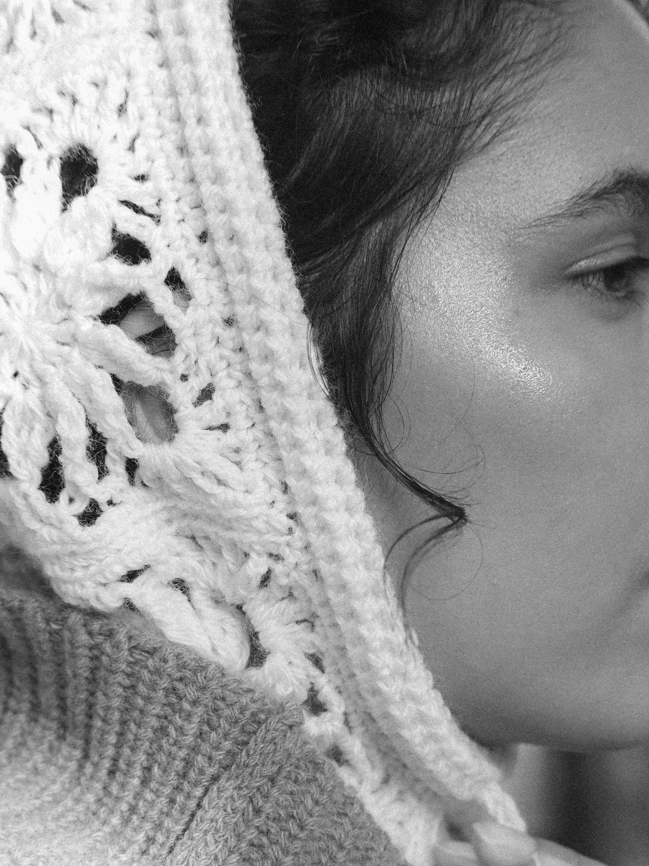 Crystal Crochet Bonnet - The pattern (Danish)