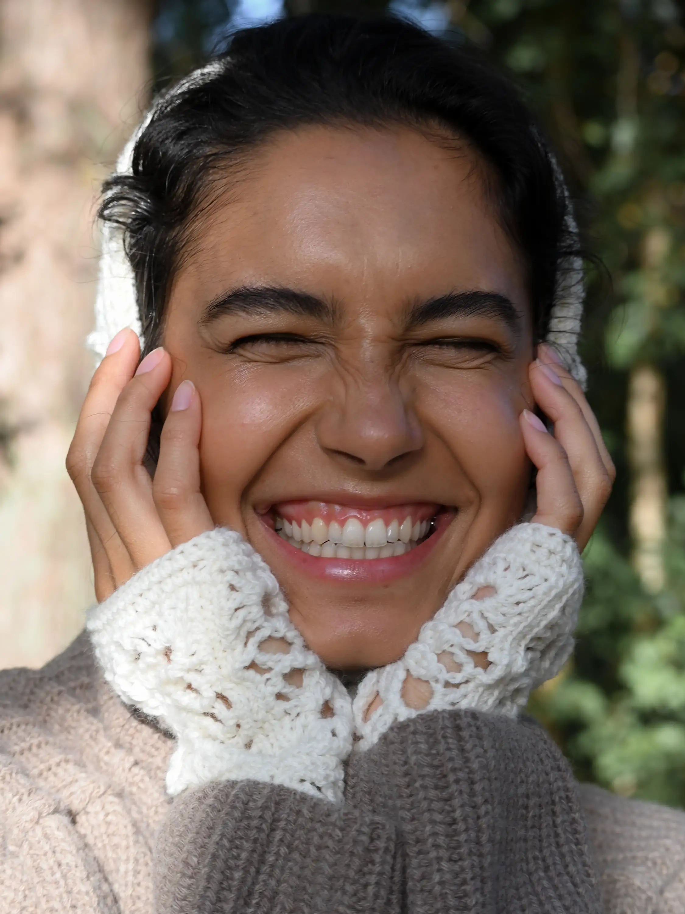 Crystal Crochet Wrist Warmers - The pattern (Danish)