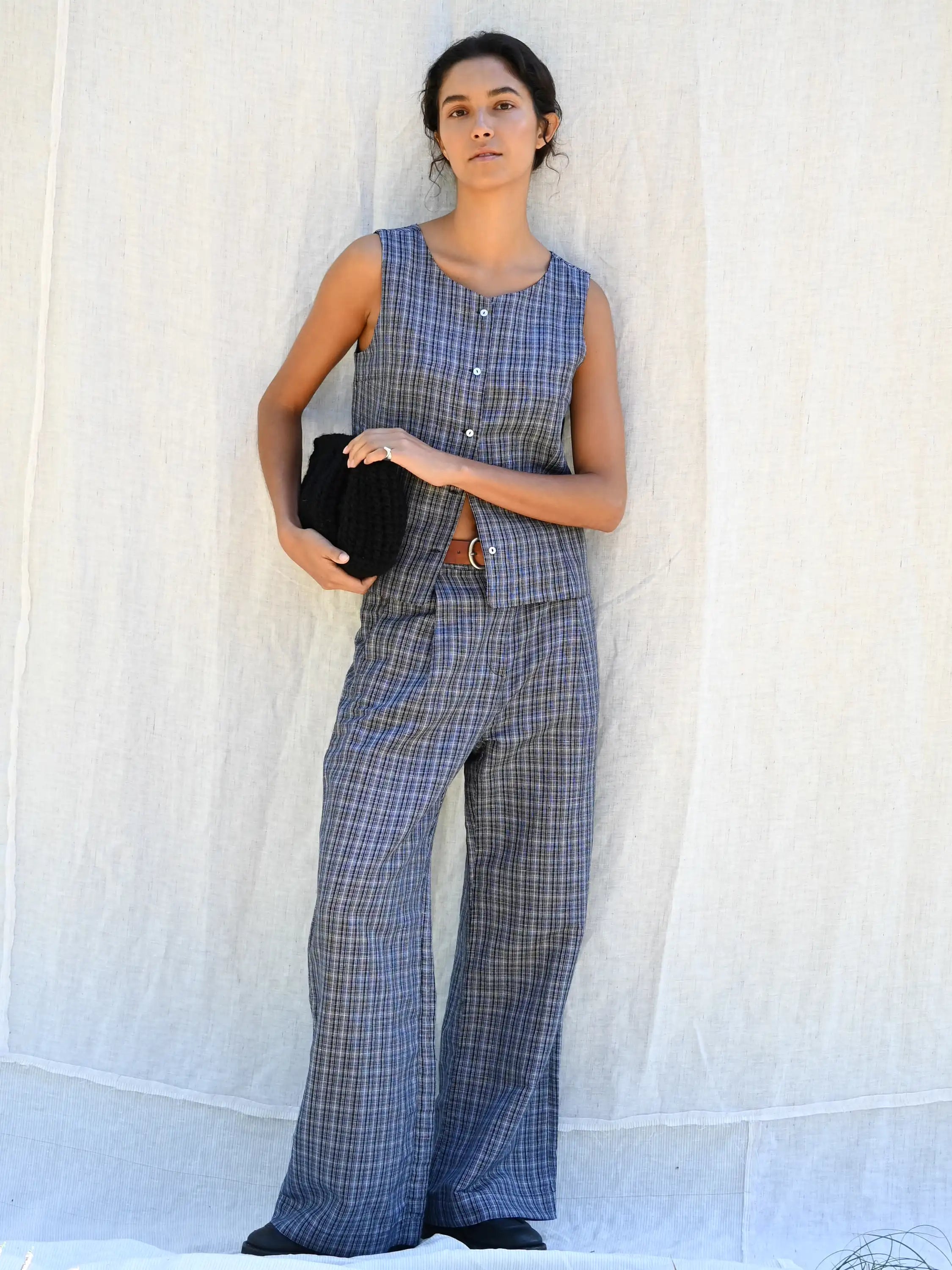 Tove Silk Trousers