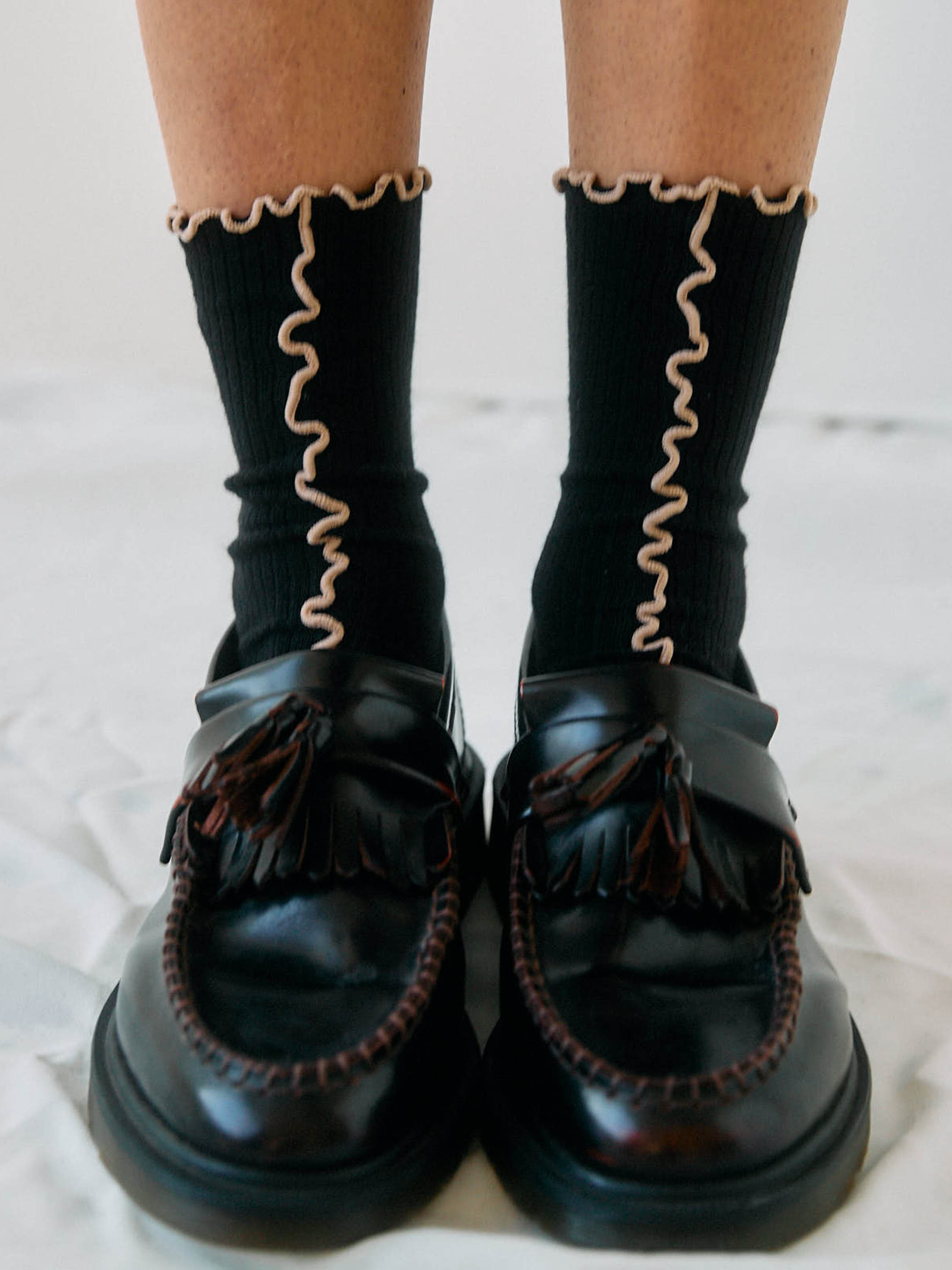 Kusama Socks Black - 2 pack