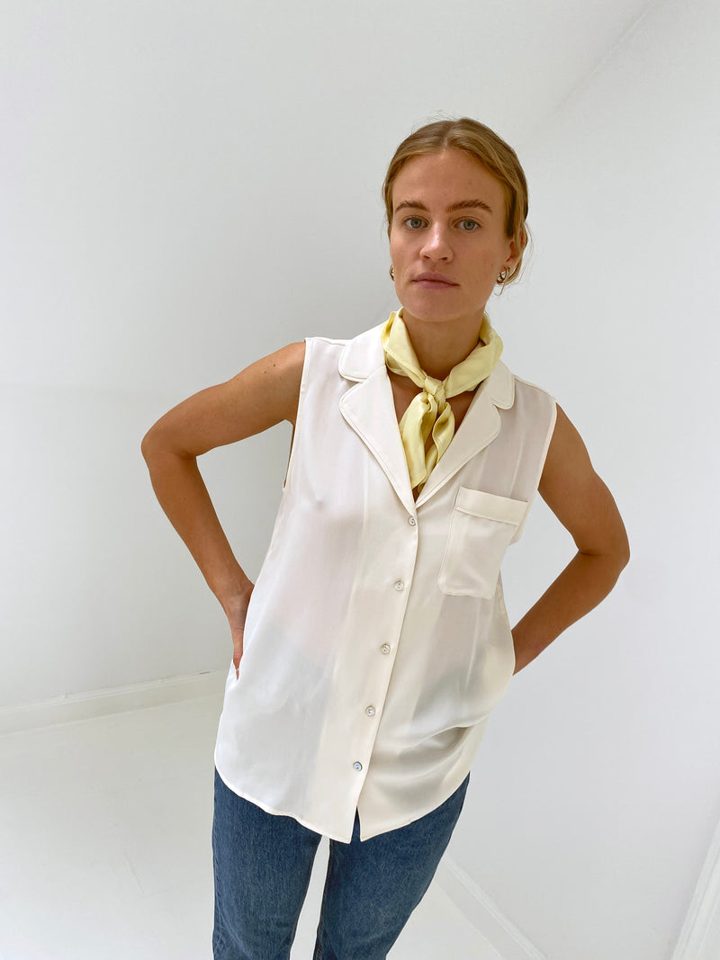 Yoko Silk Satin Scarf