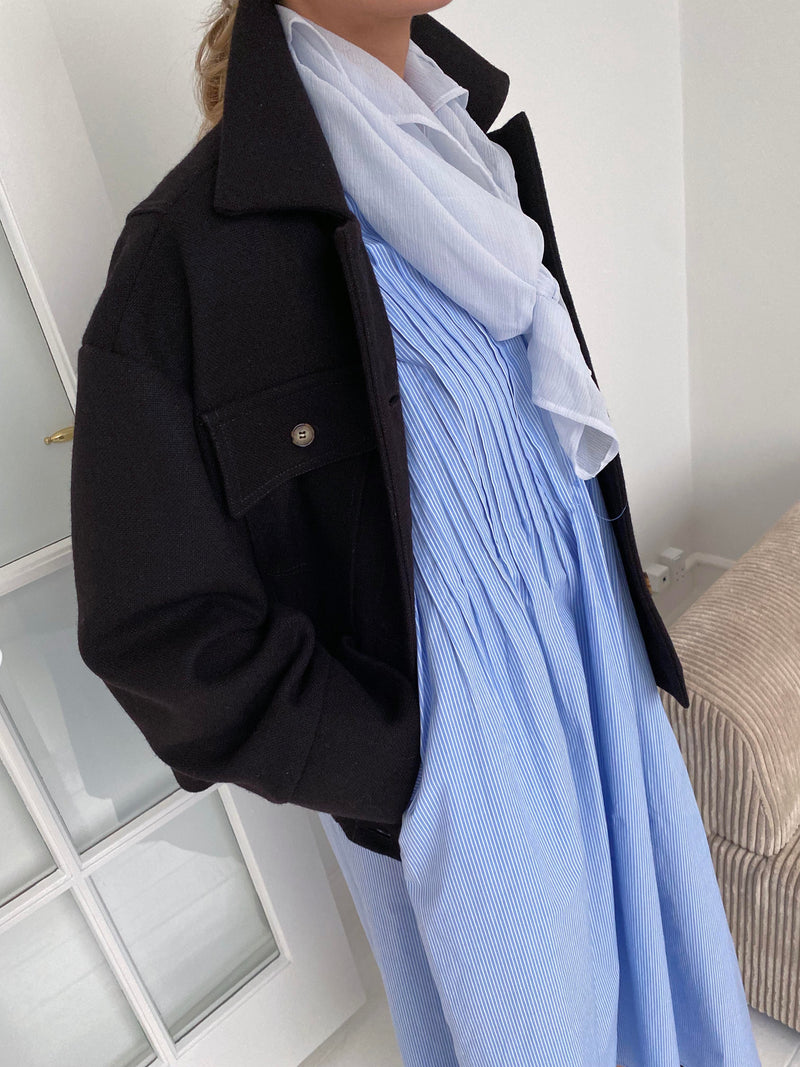 Yuki Chiffon Large Scarf