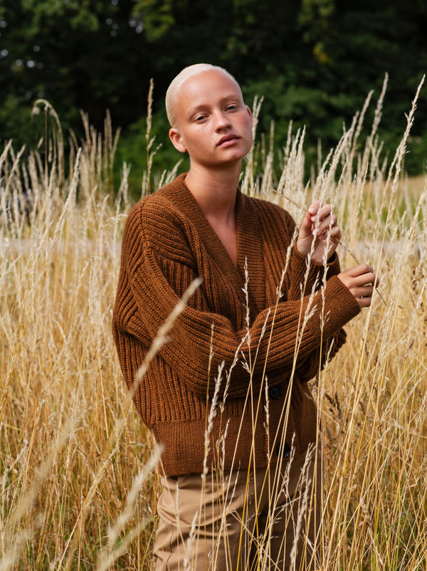 Alba Cardigan Cognac