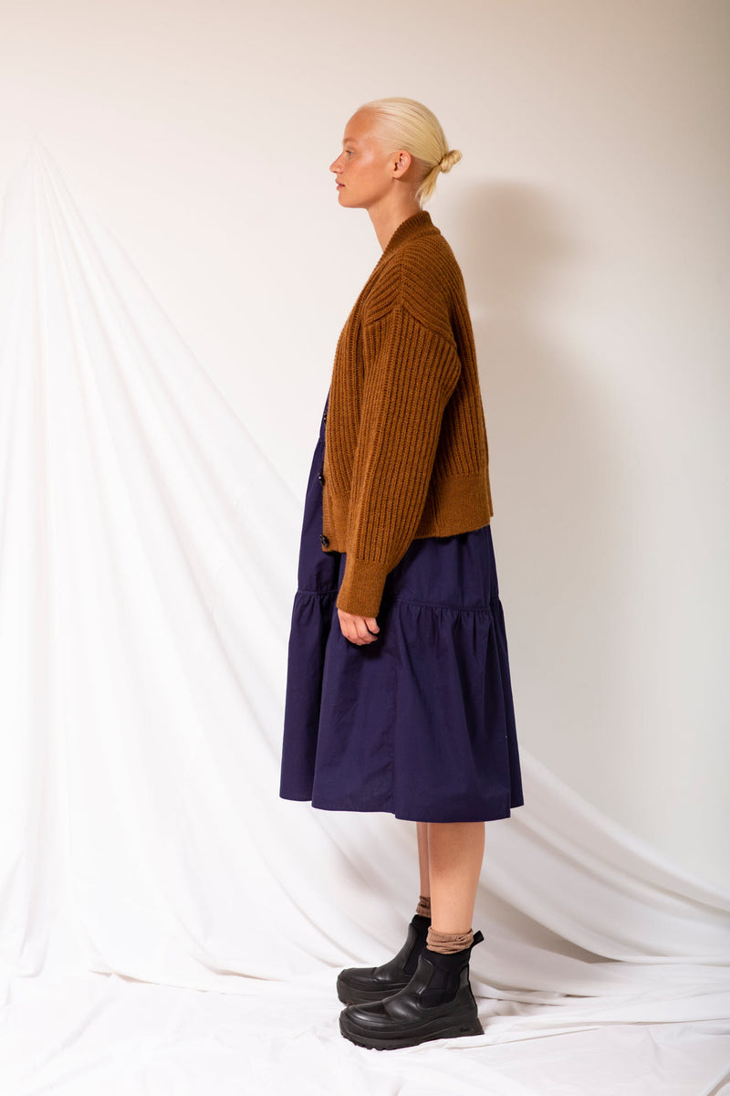 Alba Cardigan Cognac