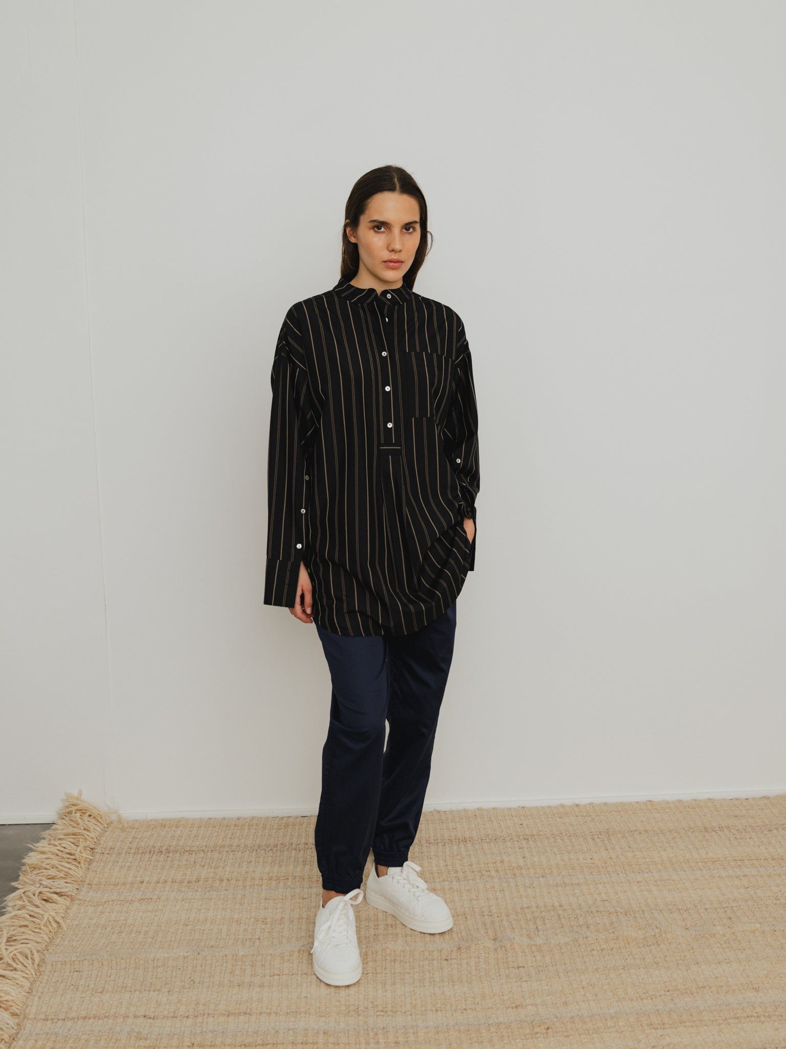 Franka Silk Long Shirt