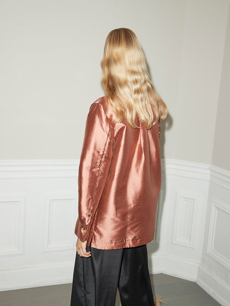 Sonja Silk Wool Jacket